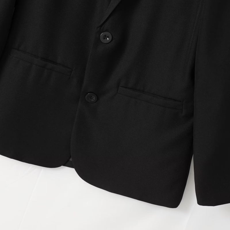 2024 Superior Suit Jacket Men'S Duffy Handsome Korean Fashionable Casual Loose All-Match Business Dress Small Suit - Image 5